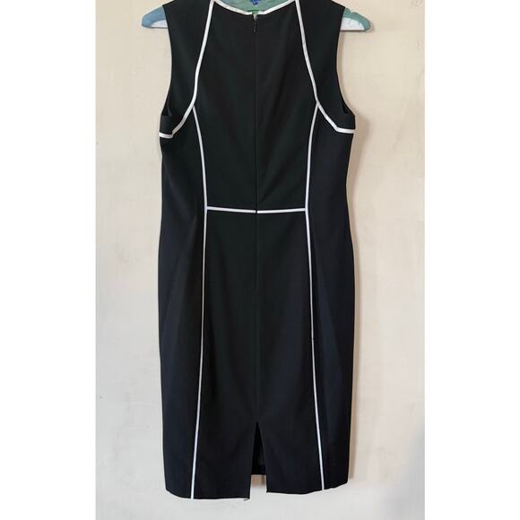 White House Black Market Black and White Mini Dress - Picture 8 of 11